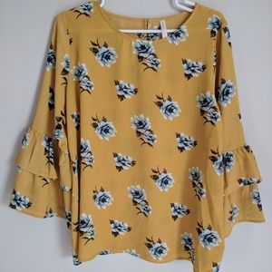 target floral blouse